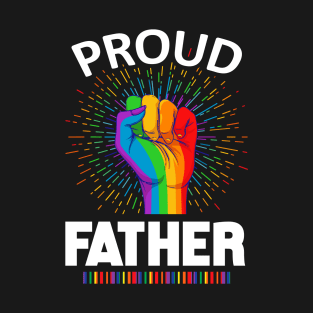 Proud Father Gay Lgbt T-Shirt