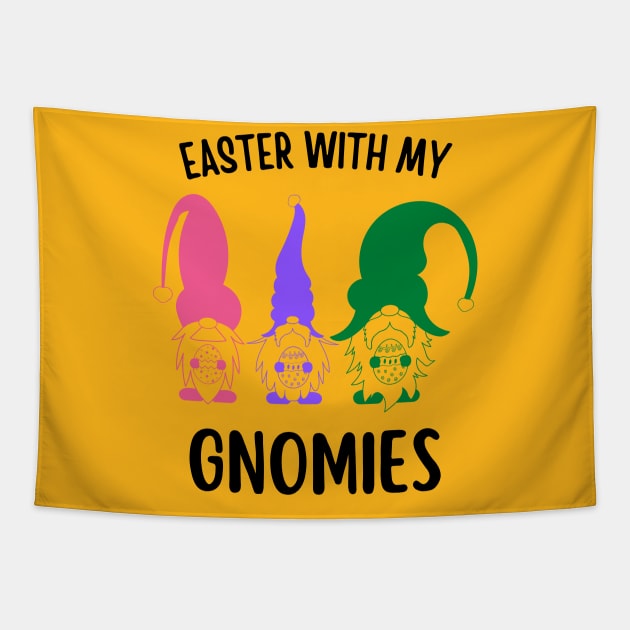 Easter with my gnomies Tapestry by Lili's Designs