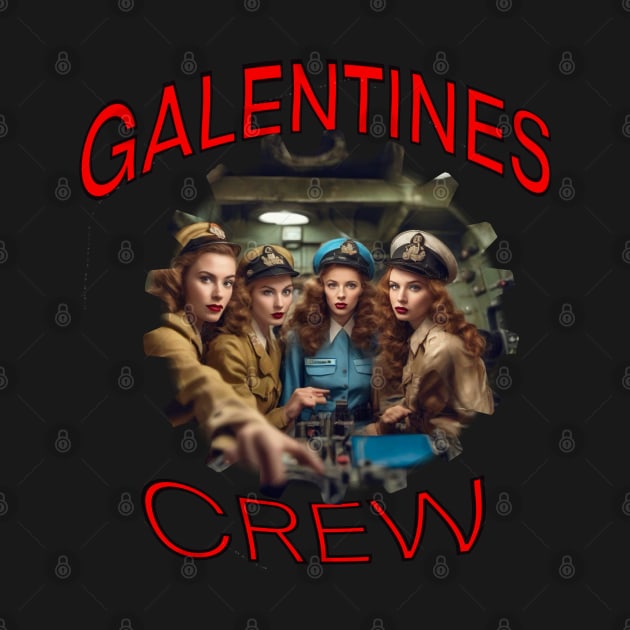 Galentines crew submarine gang by sailorsam1805