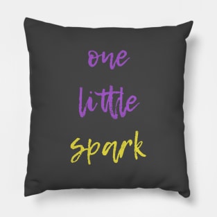 One Little Spark Pillow