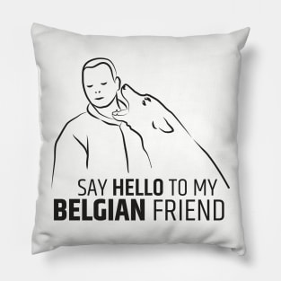 Malinois - Belgian shepherd -Mechelaar Pillow