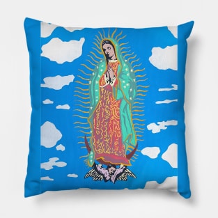 Nuestra Señora de Guadalupe Pillow