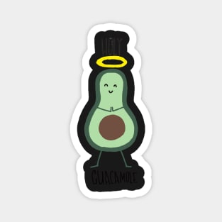 Holy Guacamole Pun Sticker Magnet