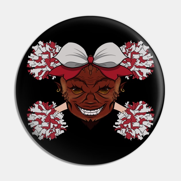 Cheerleading Devil (No caption) Pin by RampArt