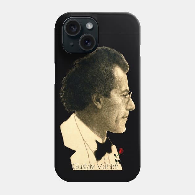 Gustav Mahler Phone Case by mindprintz