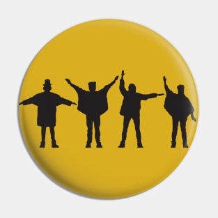 Beatles Help! Design Pin