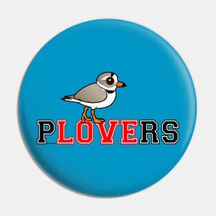 Birdorable Plovers Love Cute Cartoon Bird Design Pin