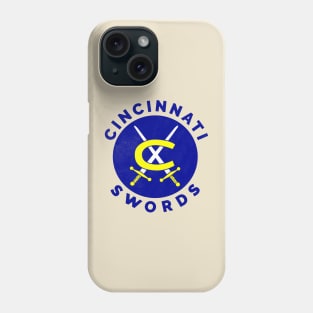 Classic Cincinnati Swords Hockey Phone Case