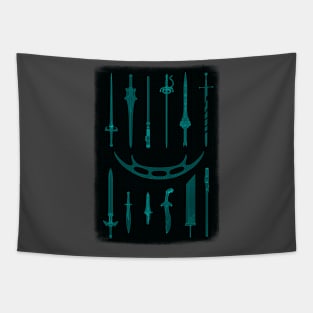 Fictional Swords Tapestry