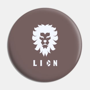 Lion T Shirt Pin