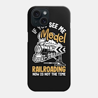 Funny Trainspotter Trainspotting Gift Idea Phone Case