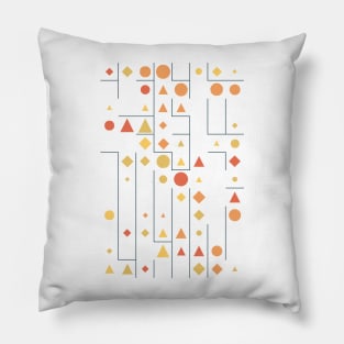 Amazing Geometric Animated Pattern #8 Pillow