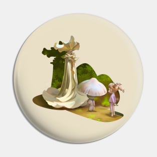 Fungi kingdom Pin