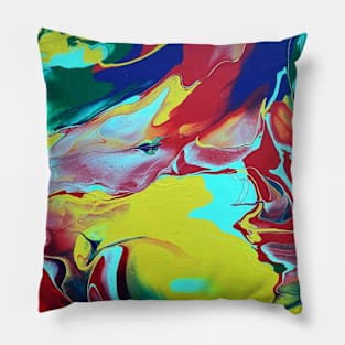 Rainbow Balloon Pillow