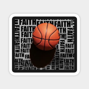 Basketball faith Magnet