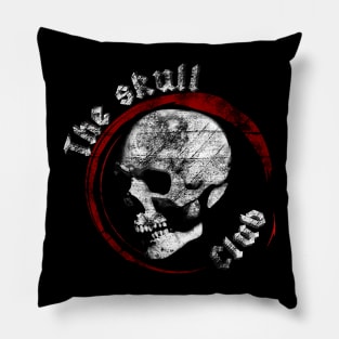 The Skull Club - Homo sapiens Ver.1 Grunge Pillow