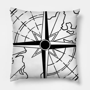 Compass Pillow