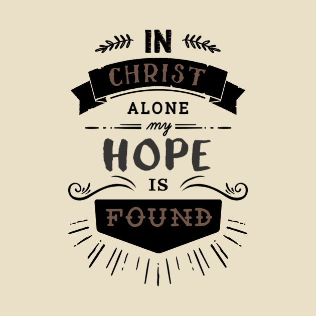 in Christ alone Tee by wijanarko1