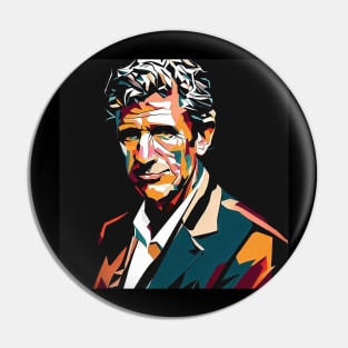 Anthony Bourdain WPAP ChikoChic Pin