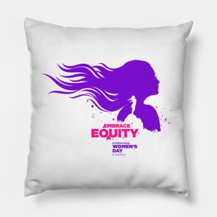 Embrace Equity 8 March 2023, Happy International Women's Day 2023, Women's history month Pillow