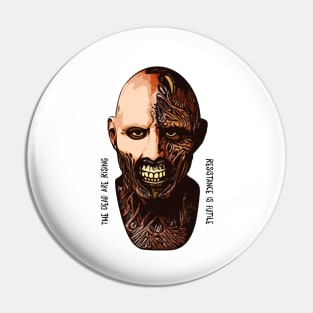 Zombies are Coming Pin