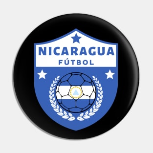 Nicaragua Fútbol Pin