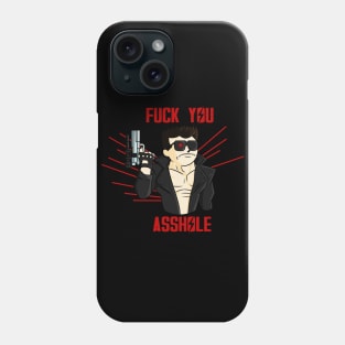 Cyborg From The Future Uncensored Phone Case