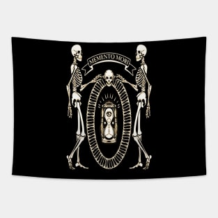 Memento Mori Stoic Tapestry