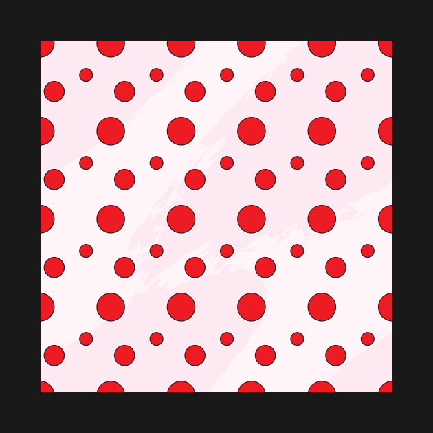 Large Red dots pattern by sigdesign