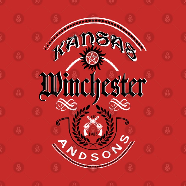 Winchester and sons (black/white version) by kurticide