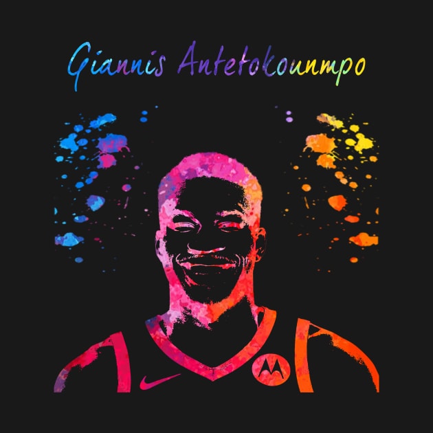 Giannis Antetokounmpo by Moreno Art