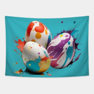 Easter painted eggs V2 Tapestry