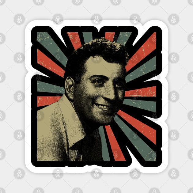 Tony Bennett || Vintage Art Design || R.I.P 1926 - 2023 Magnet by Setipixel