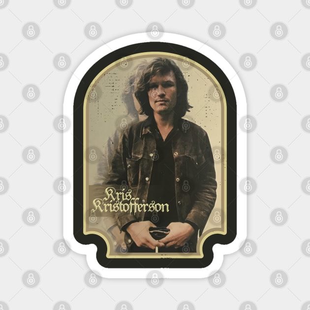 Kris Kristofferson Magnet by darklordpug