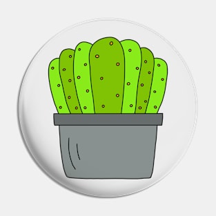 Cute Cactus Design #46: The Organised Group Of Cacti Pin