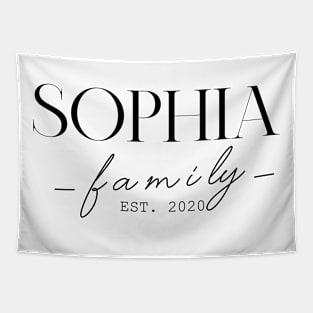 Sophia Family EST. 2020, Surname, Sophia Tapestry