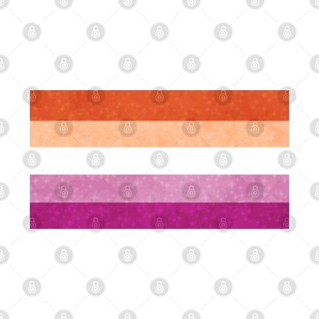 Shimmer Lesbian Pride Flag by whizz0