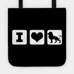 I Love Lions Tote