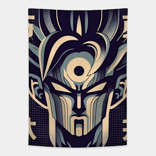 Japanese Manga Comics Character - T-Shirt Design Tapestry