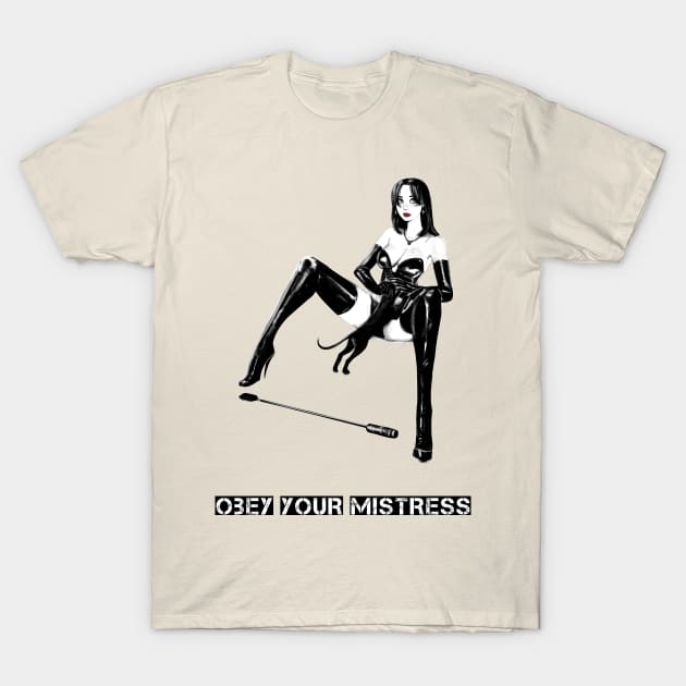 Dominatrix Only Because Badass Superwoman White Essential T-Shirt for Sale  by Nitronus