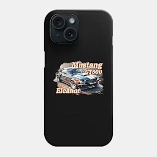 Mustang GT500 Eleanor Phone Case