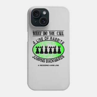 Line of Rabbits - Dad Jokes Phone Case