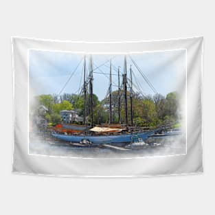 Majestic Boat Tapestry