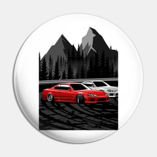 "Mountain Drift" Silvia S15 Pin