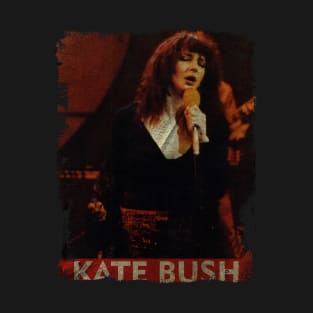 TEXTURE ART- Kate Bush - RETRO STYLE T-Shirt