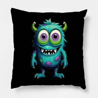 Cute Little Monster Pillow