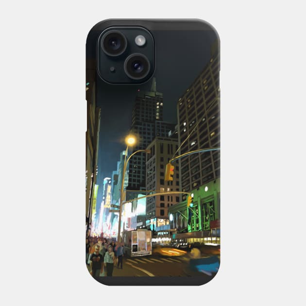 7th Avenue Phone Case by Paul Mudie