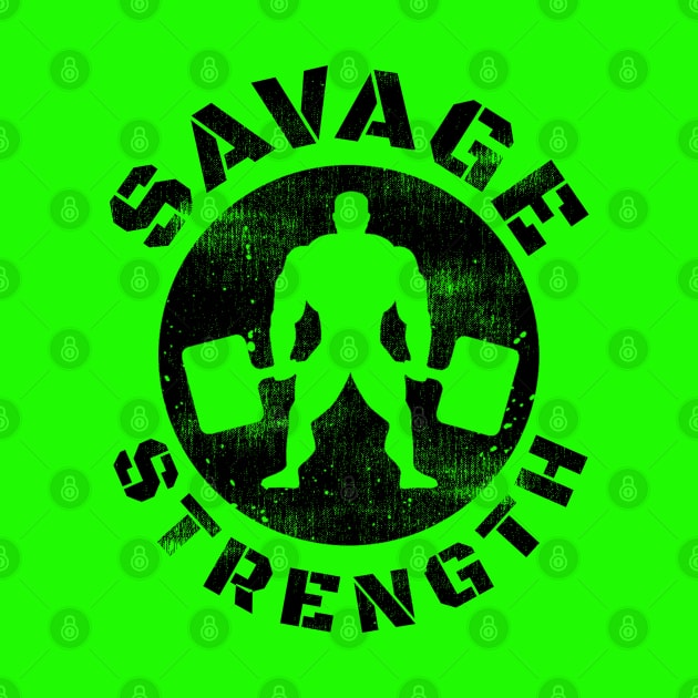 SAVAGE STRENGTH DEADLIFT by MuscleTeez