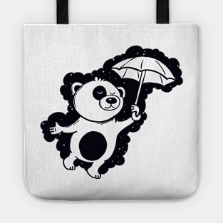 Panda in the stars Tote