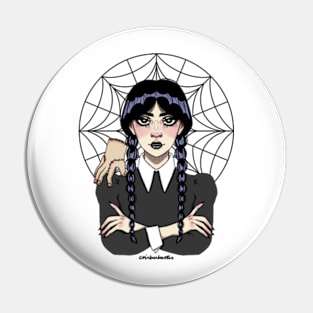 Wednesday Addams Pin